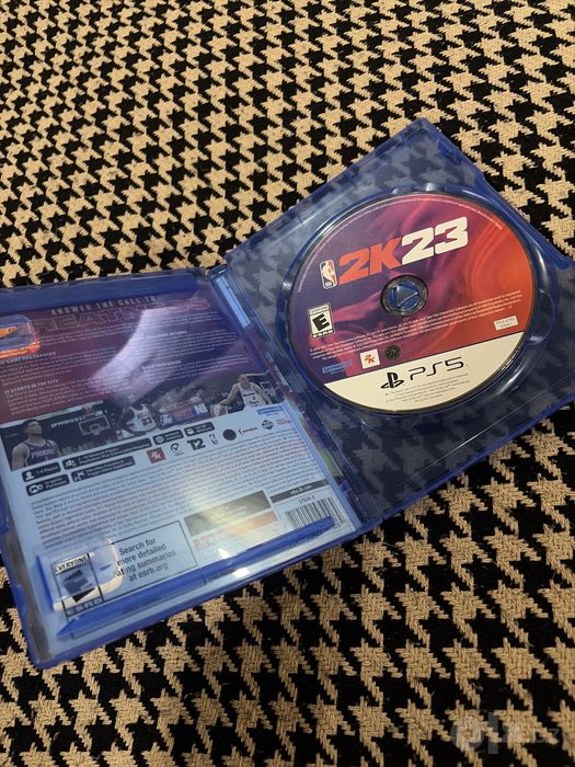 Диск на PS5 NBA 2K23