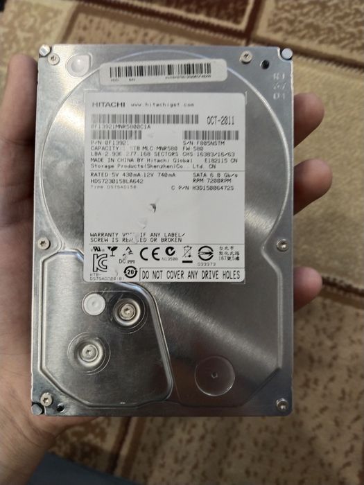 Toshiba DT01ACA200. жесткий диск