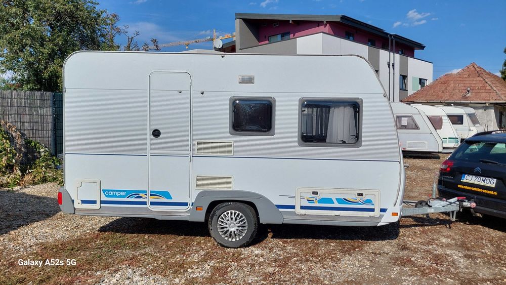 Rulota Dethleffs Camper 420-cu panou solar si baterie-avem 7 rulote in stoc