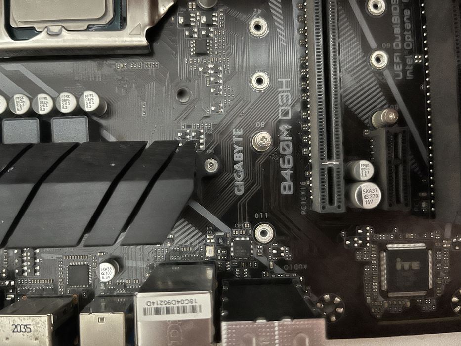 Core i7 10700F, ОЗУ и мат плата