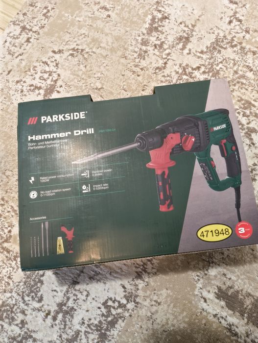 Parkside перфоратор 1050 vw