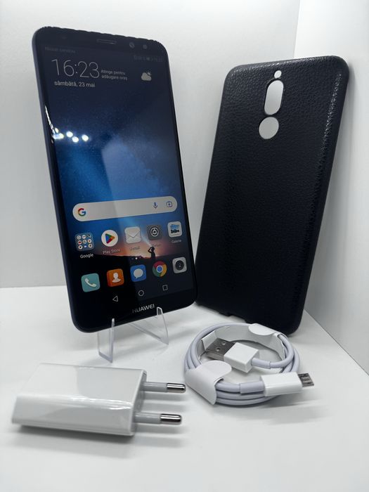 Huawei mate 10 lite cu husa si incarcator nou