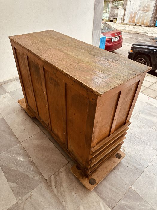 Оригинален италиански индустриален архивен шкаф