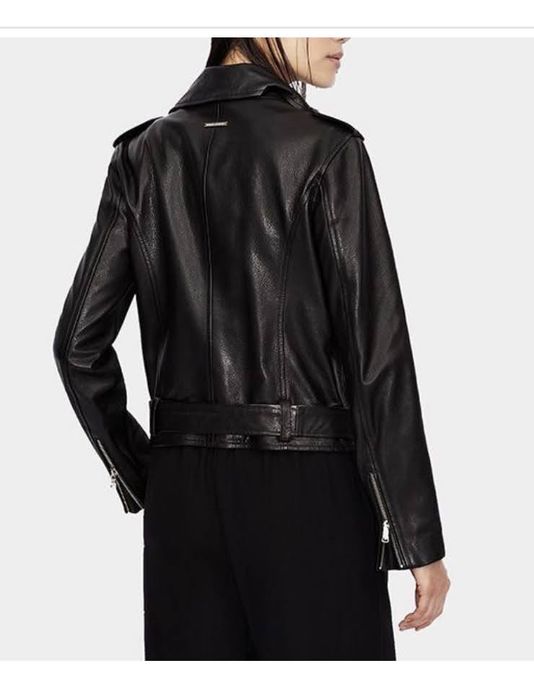 Кожаная куртка Armani Exchange, размер L