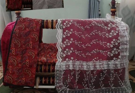 Детский кровать+Бешик . Beshik yengi xali ishlatilmagan .