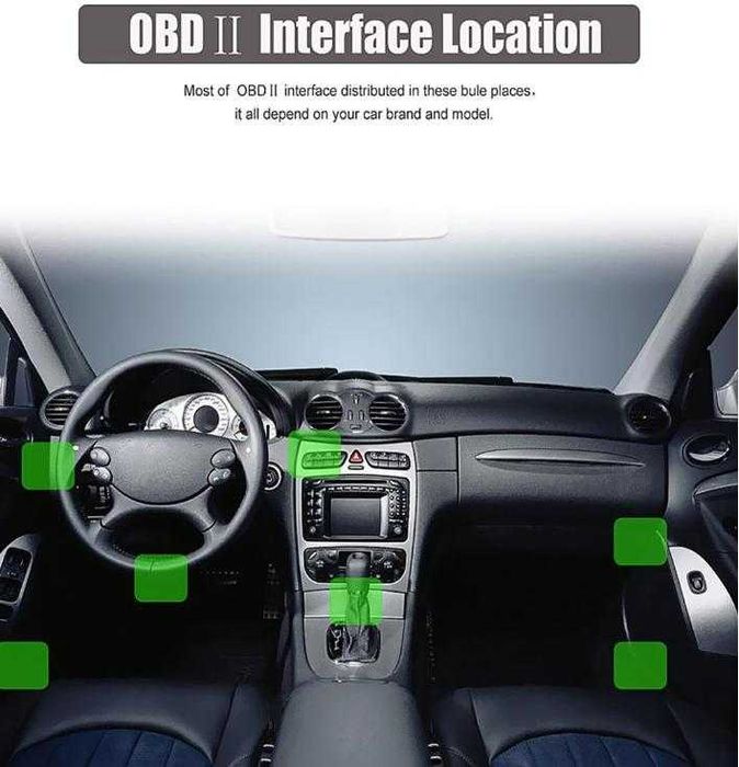 Инверторно Захранване OBD Diagnostic OBD2 OBD-II Порт Aвтодиагностика