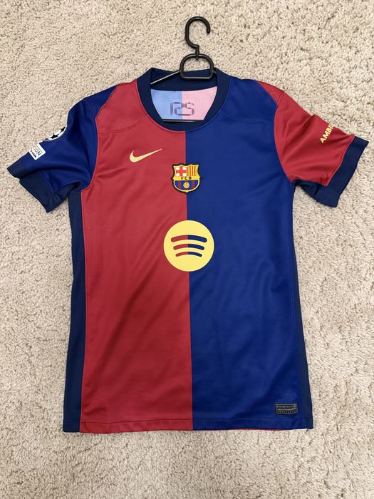 tricou barcelona lamine yamal original