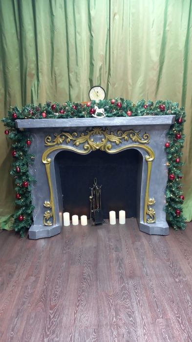 Интерьер.Декоративный камин