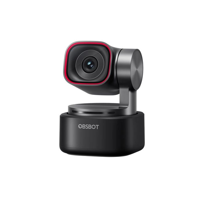 OBSBOT Tiny 3 AI-Powered Spatial Audio 4K PTZ Webcam