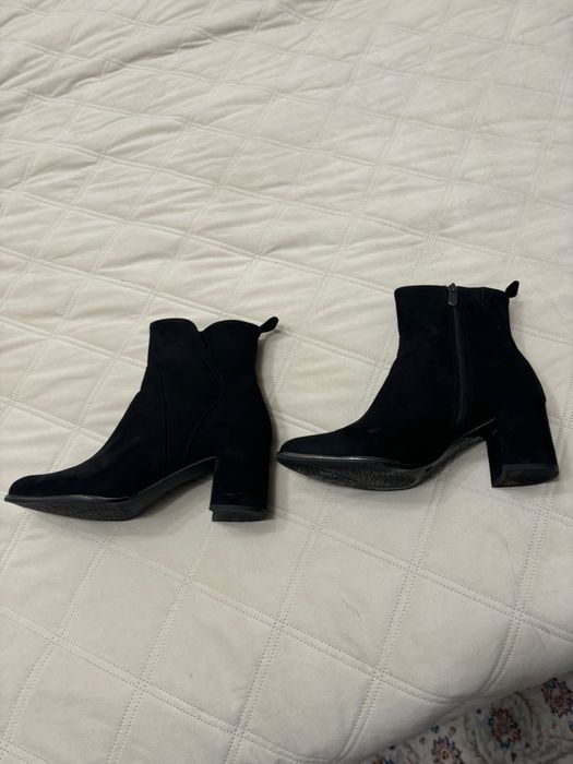 Полусапожки замша осенние