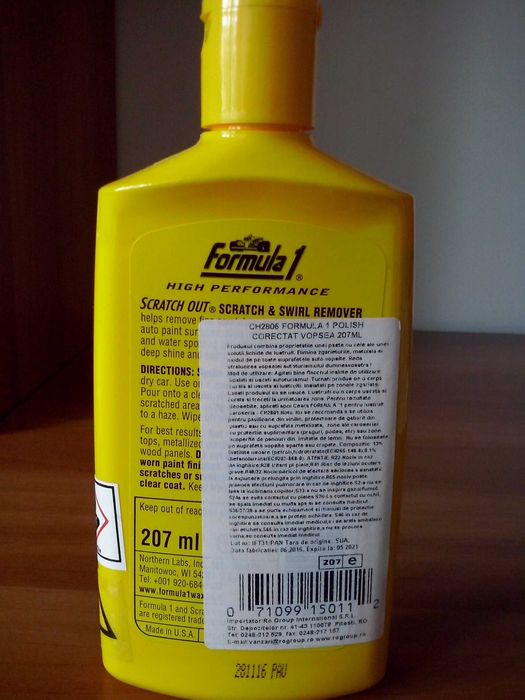 Solutie indepartare zgarieturi vopsea masina, Noua - Brasov