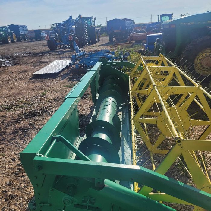 Header John Deere, carut transport