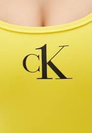 женский слитный купальник Calvin Klein