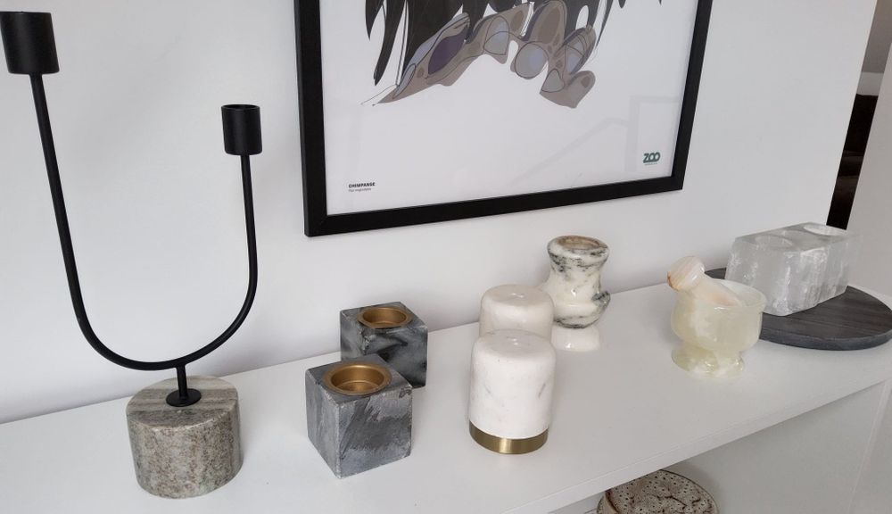 Декорации за дома/ Декоративни предмети от мрамор