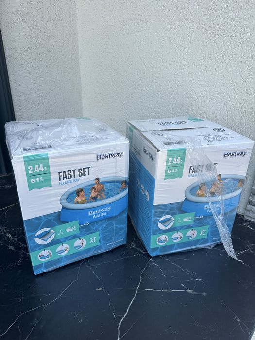Piscina Bestway noua, 244 cm x 61 cm, calitate superioară.