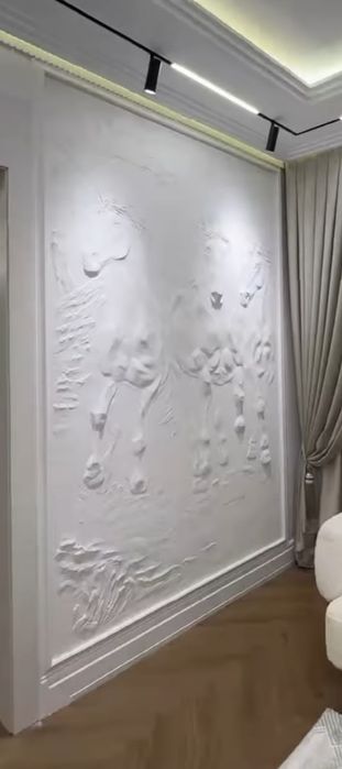 Барельеф, настенные панно, скалы, горы,