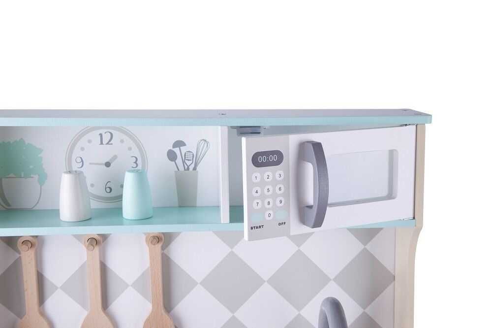 Set bucatarie din lemn, 6 piese, Cuptor, Plita, Microunde, NOU 349 Lei