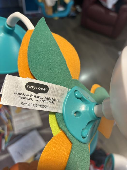 Carusel pentru patut bebelus Tiny Love, Teren Forestier