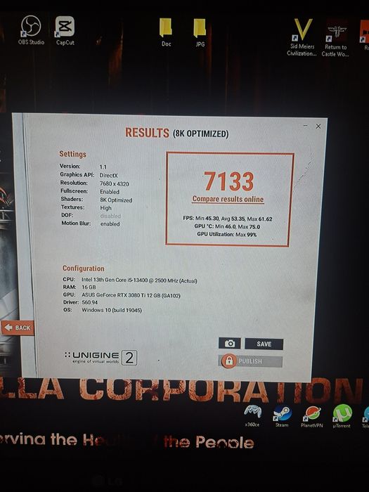 3080Ti ASUS TUF Gaming 12Gb