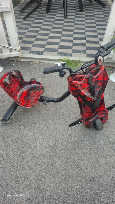 Дрифт кар красный, б/у