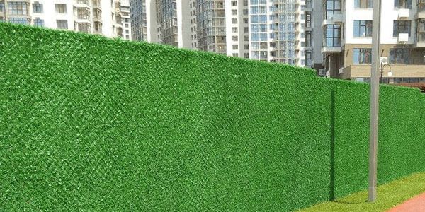 Yashil ekozabor Suniy Bargli setka Зелёный экозабор Декоративная сетка