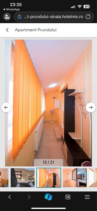 Apartament 2 camere , 62m2, Sinaia