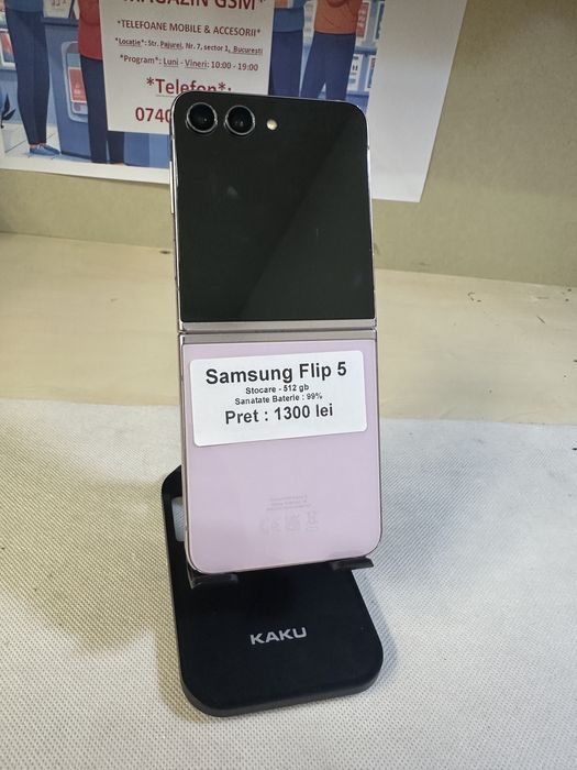 Samsung flip 5 / 512 gb / Garantie