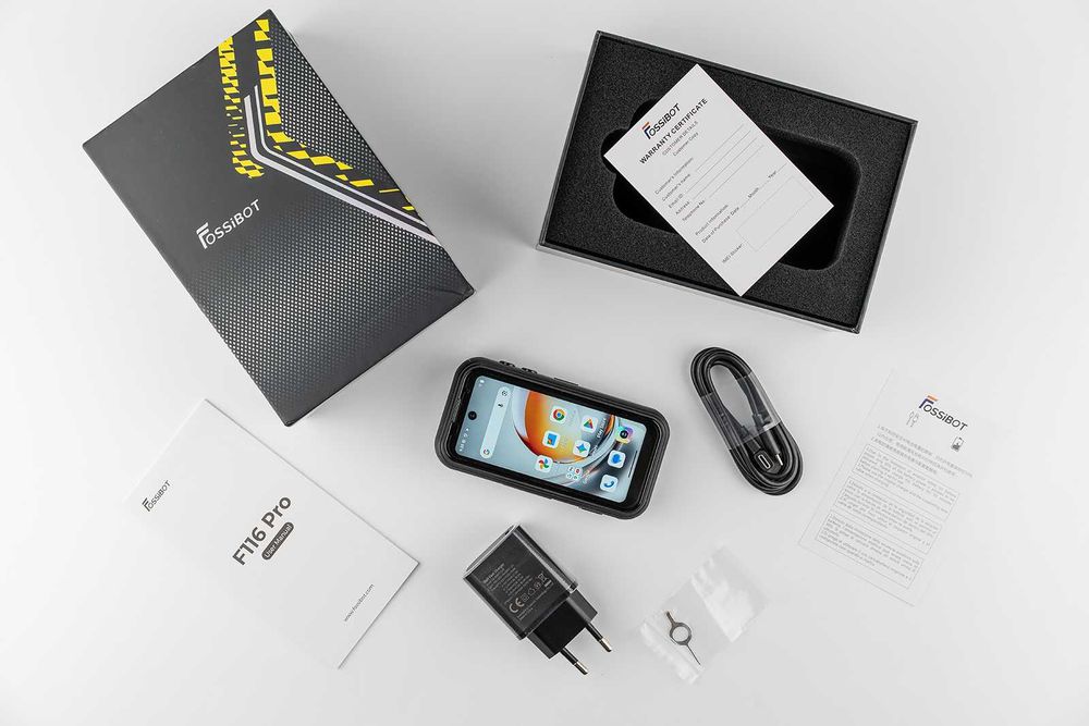Fossibot F116 Pro 5G - 4" 120Hz, 12GB/256GB, 50MP, +АКСЕСОАРИ! защита IP68/IP69K/MIL-STD810H