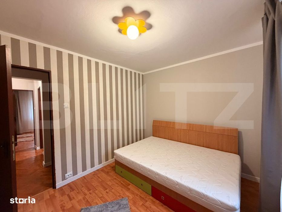 Apartament 3 camere, 75mp, decomandat, zona Kaufland