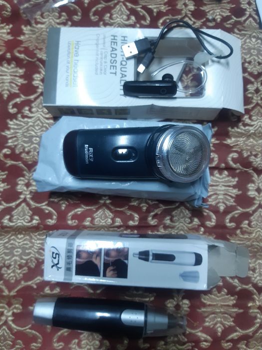 бритва2/1 ухо/нос чистительи наушники