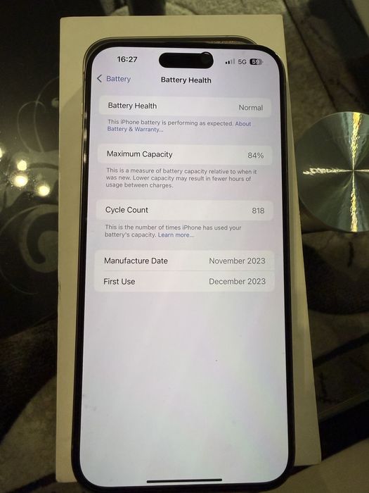 Iphone 15 pro max 256GB