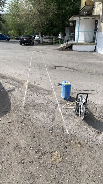 Алмазное бурения и резка битона