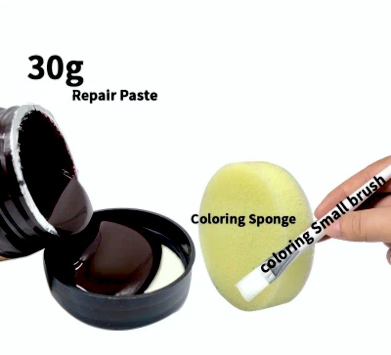 Vopsea Piele Neagra 30ml , Vopsea Reparatii Volan Încălțăminte etc