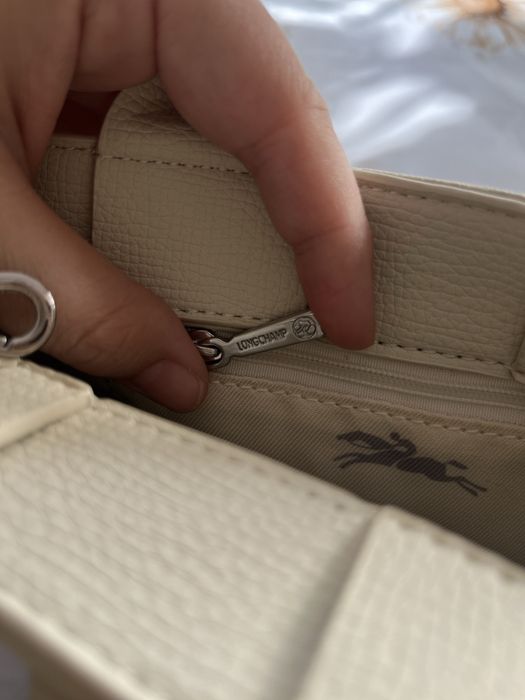 Оригинал Longchamp Roseau кожаная сумка