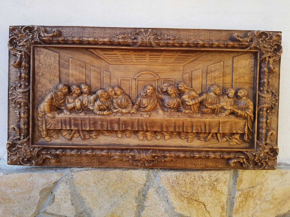 Антични колекционерски дърворезби. историческа тематика