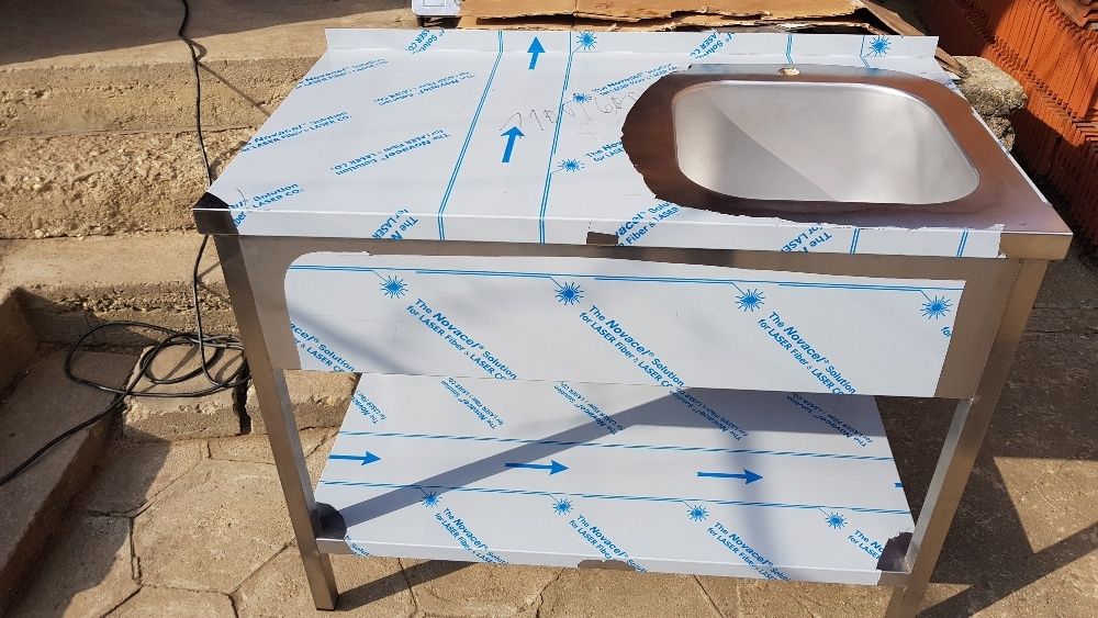 кухненска мивка , неръждаема стомана