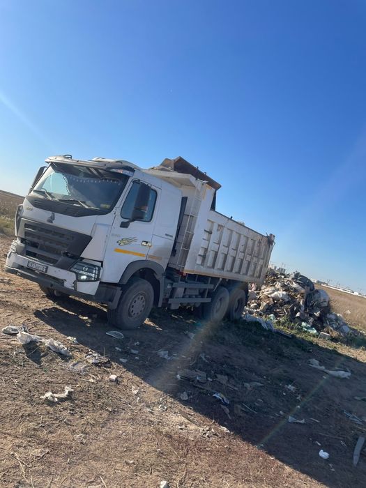 Вывоз мусора/грунта. Услуги самосвала.