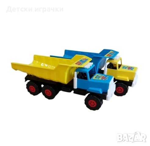 Детски Камион самосвал с подвижна каросерия 59см
