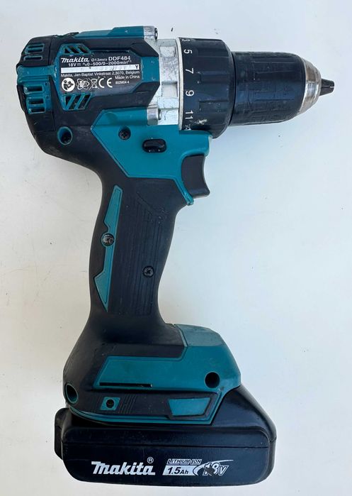 Makita DDF484 - Безчетков винтоверт 18V 1.5Ah
