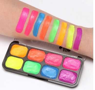 Неоновые. светящиеся краски