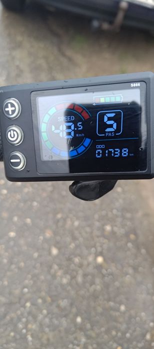 Bicicletă electrica autonomie 70 viteza 40