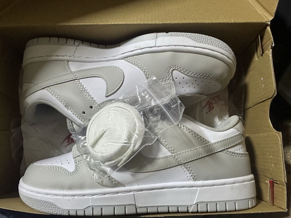 DUNK RETRO UNISEX- Sneakers low- white/ light smoke grey/ white