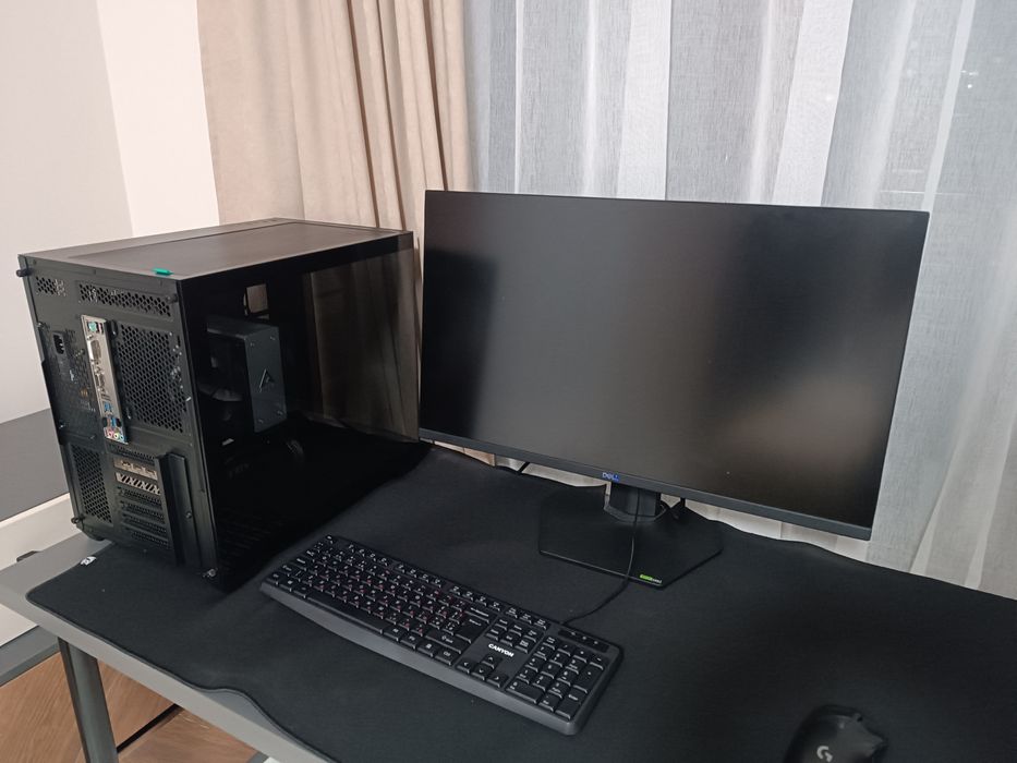 Монитор 2к гейминг 165hz ips  и мишка гаранция