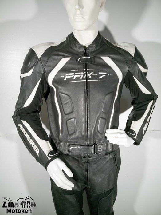 Costum Probiker PRX-7 negru cu alb mărime 54