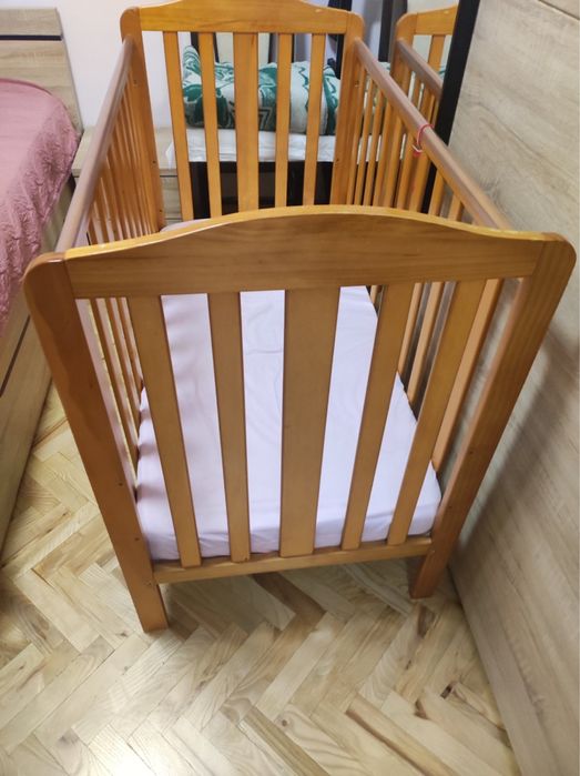 Детско дървено легло Mothercare 120/60 см