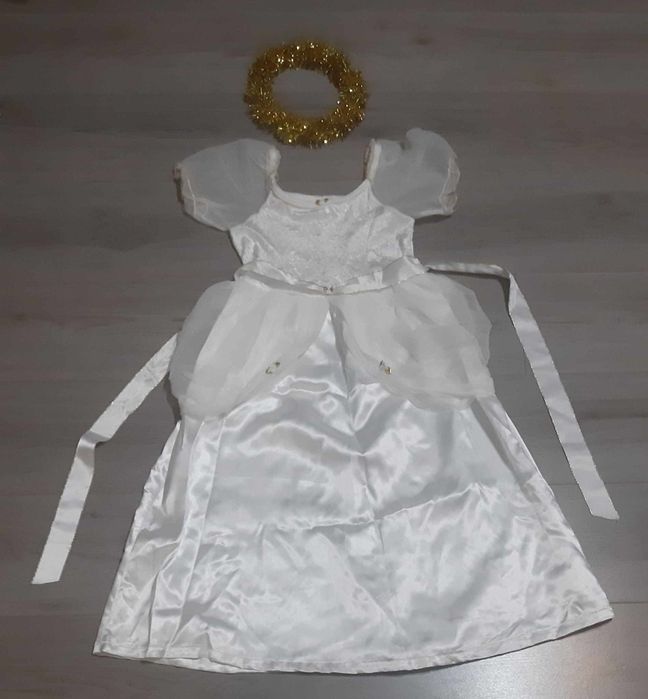 Costum de fulg sau ingeras - marime 5 - 7 ani
