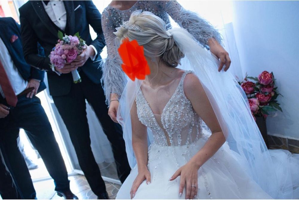 Vând rochie de mireasa a-line marimea S