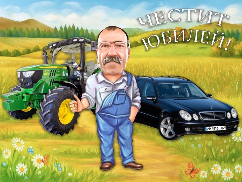 Дигитални карикатури по снимка за всеки повод!