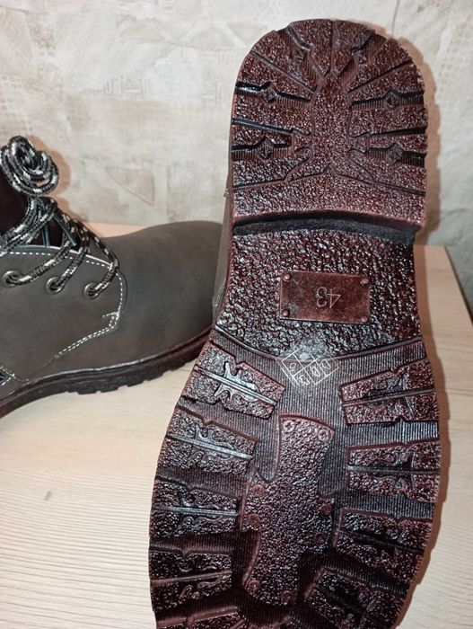 Нови топли мъжки боти № 43 – кафяви