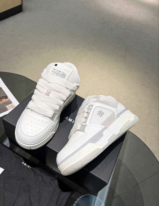 Amiri MA1 white luxury